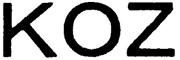 KOZ trademark