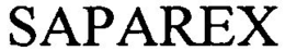 SAPAREX trademark