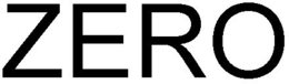 ZERO trademark