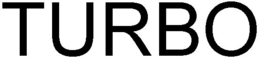 TURBO trademark