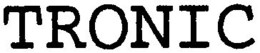 TRONIC trademark