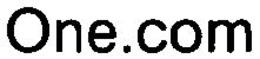 ONE.COM trademark