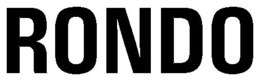 RONDO trademark