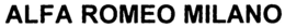 ALFA ROMEO MILANO trademark