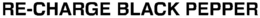 RE-CHARGE BLACK PEPPER trademark