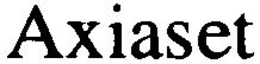 AXIASET trademark