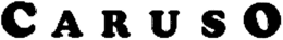 CARUSO trademark