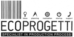 ECOPROGETTI SPECIALIST IN PRODUCTION PROCESS IDEAS PLANNING REALIZATION STARTUP SUPPORT trademark
