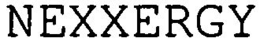 NEXXERGY trademark