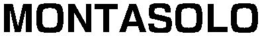 MONTASOLO trademark