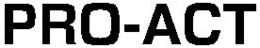 PRO-ACT trademark