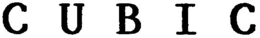 CUBIC trademark