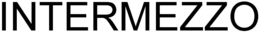 INTERMEZZO trademark