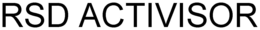 RSD ACTIVISOR trademark