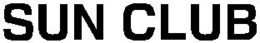 SUN CLUB trademark