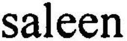 SALEEN trademark