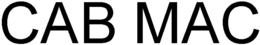 CAB MAC trademark