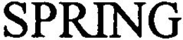 SPRING trademark