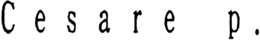 CESARE P. trademark