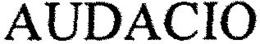 AUDACIO trademark