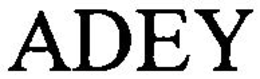 ADEY trademark