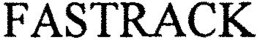 FASTRACK trademark