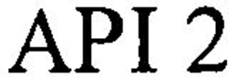 API 2 trademark