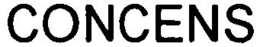 CONCENS trademark