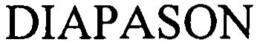 DIAPASON trademark