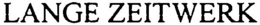 LANGE ZEITWERK trademark