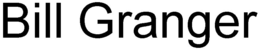 BILL GRANGER trademark