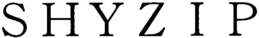 SHYZIP trademark