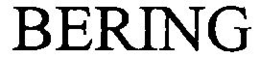 BERING trademark