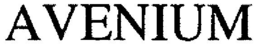 AVENIUM trademark