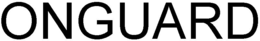 ONGUARD trademark