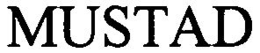 MUSTAD trademark
