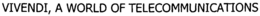 VIVENDI, A WORLD OF TELECOMMUNICATIONS trademark