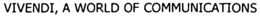 VIVENDI, A WORLD OF COMMUNICATIONS trademark