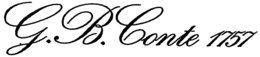 G.B. CONTE 1757 trademark