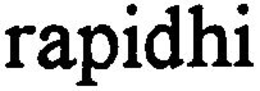 RAPIDHI trademark