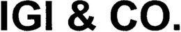 IGI & CO. trademark