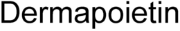 DERMAPOIETIN trademark