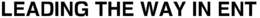 LEADING THE WAY IN ENT trademark