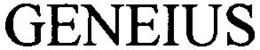 GENEIUS trademark