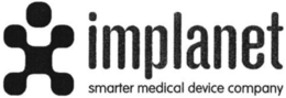 IMPLANET SMARTER MEDICAL DEVICE COMPANY trademark