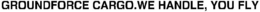 GROUNDFORCE CARGO.WE HANDLE, YOU FLY trademark