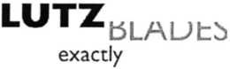 LUTZ BLADES EXACTLY trademark