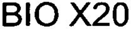 BIO X20 trademark