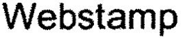 WEBSTAMP trademark
