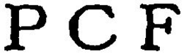 PCF trademark
